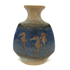 Table Vase - Sea Horse Design