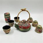 6 Cups Tea Set - Floral Design